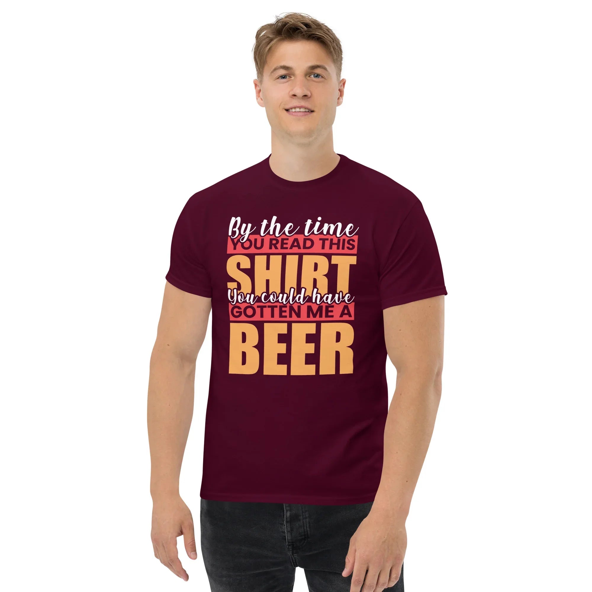 GET ME A BEER unisex t-shirt - Printoo Shop - - Alcohol, beer, t-shirt, unisex, Unisex Classic Tee | Gildan 5000