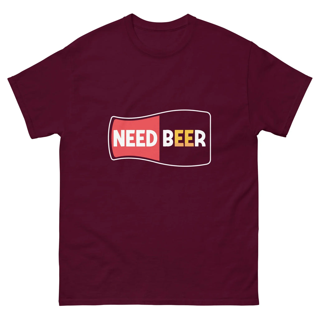 NEED BEER unisex t-shirt - - - Printoo Shop