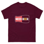 NEED BEER unisex t-shirt - - - Printoo Shop