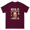 BEER IS CALLING FUNNY unisex t-shirt - - - Printoo Shop