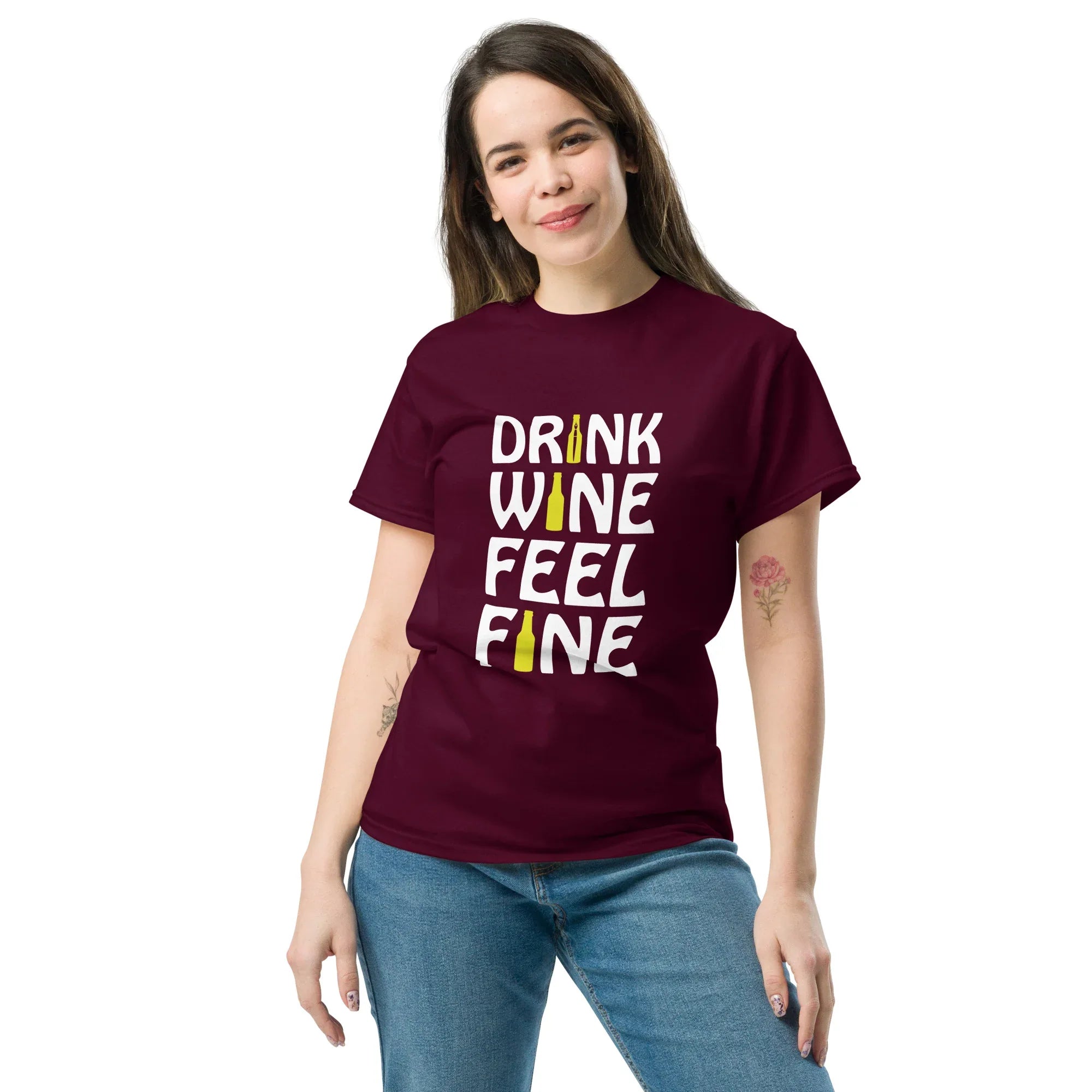 MORE THAN WINE LOVE unisex t-shirt - Printoo Shop - - Alcohol, t-shirt, unisex, Unisex Classic Tee | Gildan 5000, wine