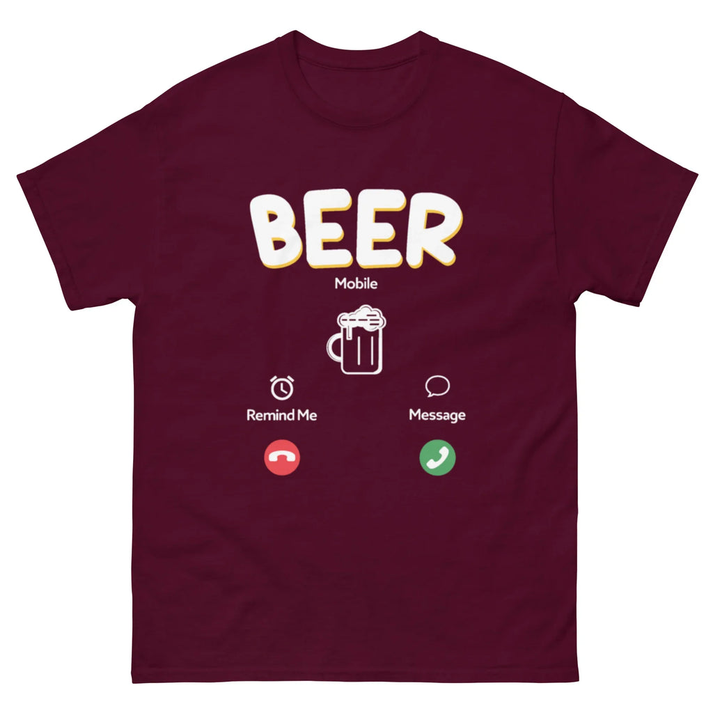 BEER CALLING unisex t-shirt - Printoo Shop - - Alcohol, beer, t-shirt, unisex, Unisex Classic Tee | Gildan 5000