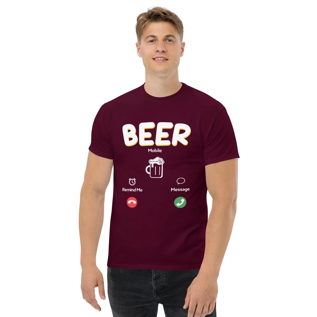 BEER CALLING unisex t-shirt - Printoo Shop - - Alcohol, beer, t-shirt, unisex, Unisex Classic Tee | Gildan 5000