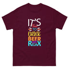 BEER TIME RELAX unisex t-shirt - - - Printoo Shop