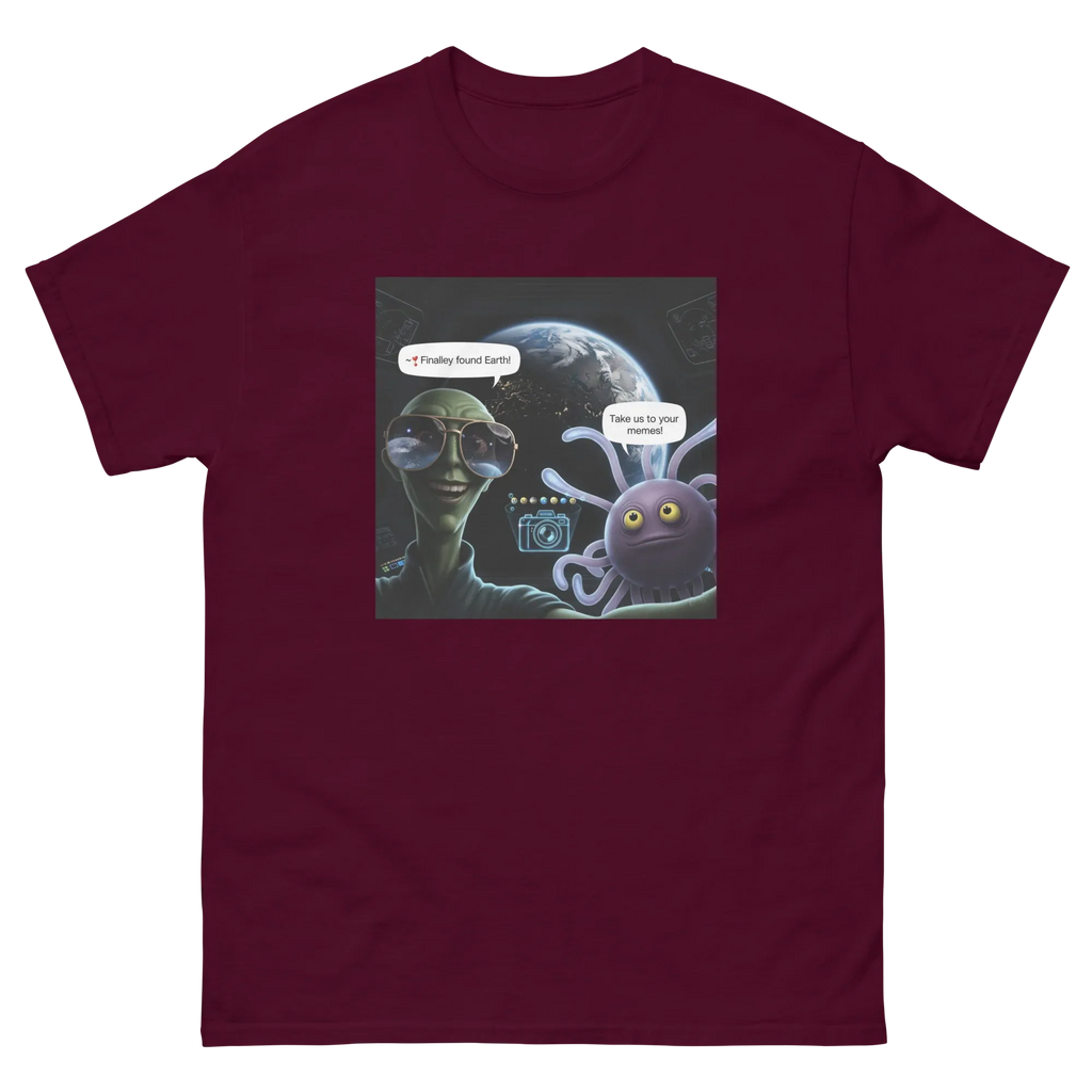 FINALLY FOUND EARTH unisex t-shirt - - - Printoo Shop