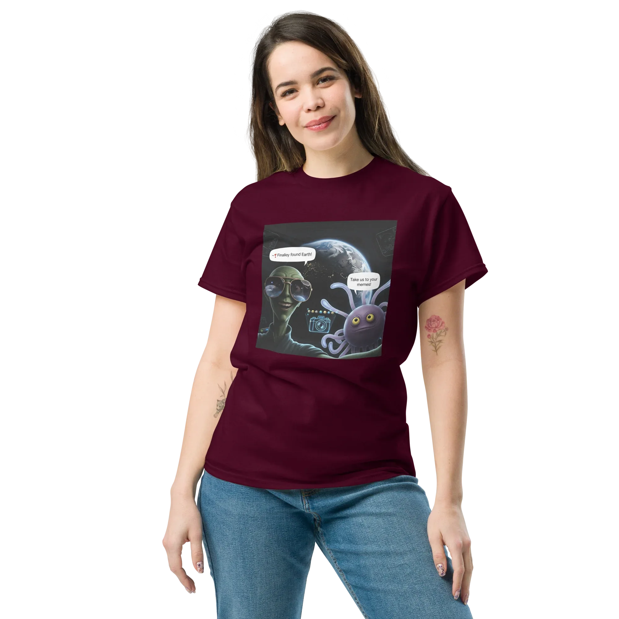 FINALLY FOUND EARTH unisex t-shirt - - - Printoo Shop