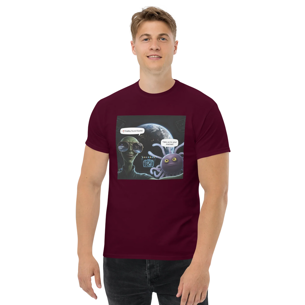 FINALLY FOUND EARTH unisex t-shirt - - - Printoo Shop
