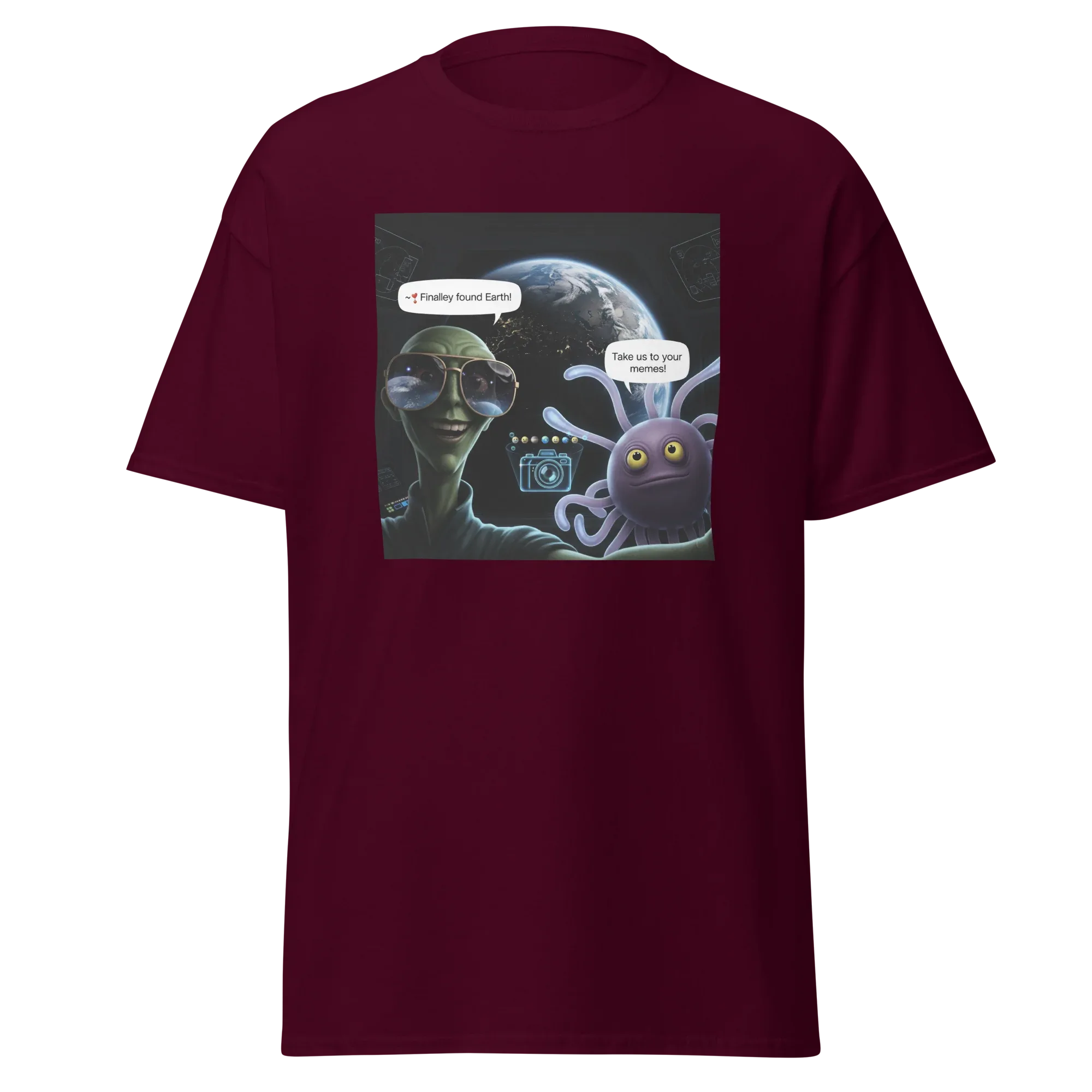 FINALLY FOUND EARTH unisex t-shirt - - - Printoo Shop