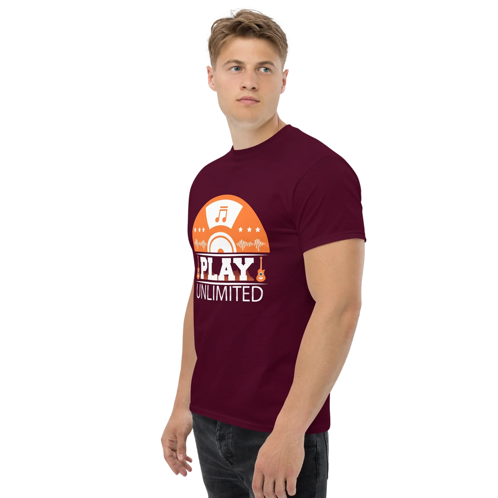 PLAY UNLIMITED unisex t-shirt - - Music t-shirts - Printoo Shop