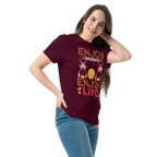ENJOY MUSIC ENJOY LIFE unisex t-shirt - - Music t-shirts - Printoo Shop