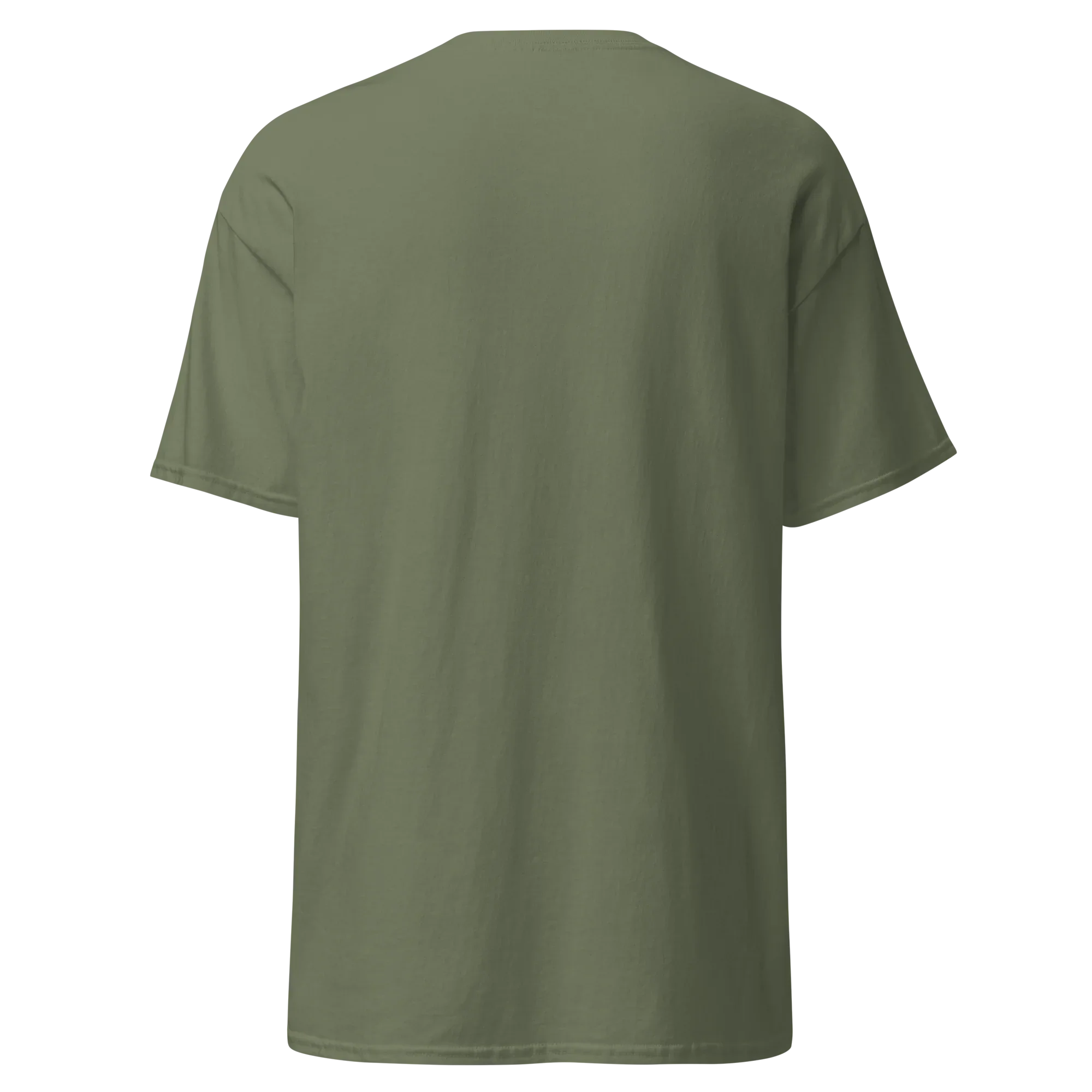 NEVER GIVE UP men’s t-shirt - Dark Heather / S - Printoo Shop - 3706269_15843