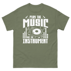 PLAY THE MUSIC NOT THE INSTRUMENT unisex t-shirt - - Music t-shirts - Printoo Shop