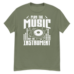 PLAY THE MUSIC NOT THE INSTRUMENT unisex t-shirt - - Music t-shirts - Printoo Shop