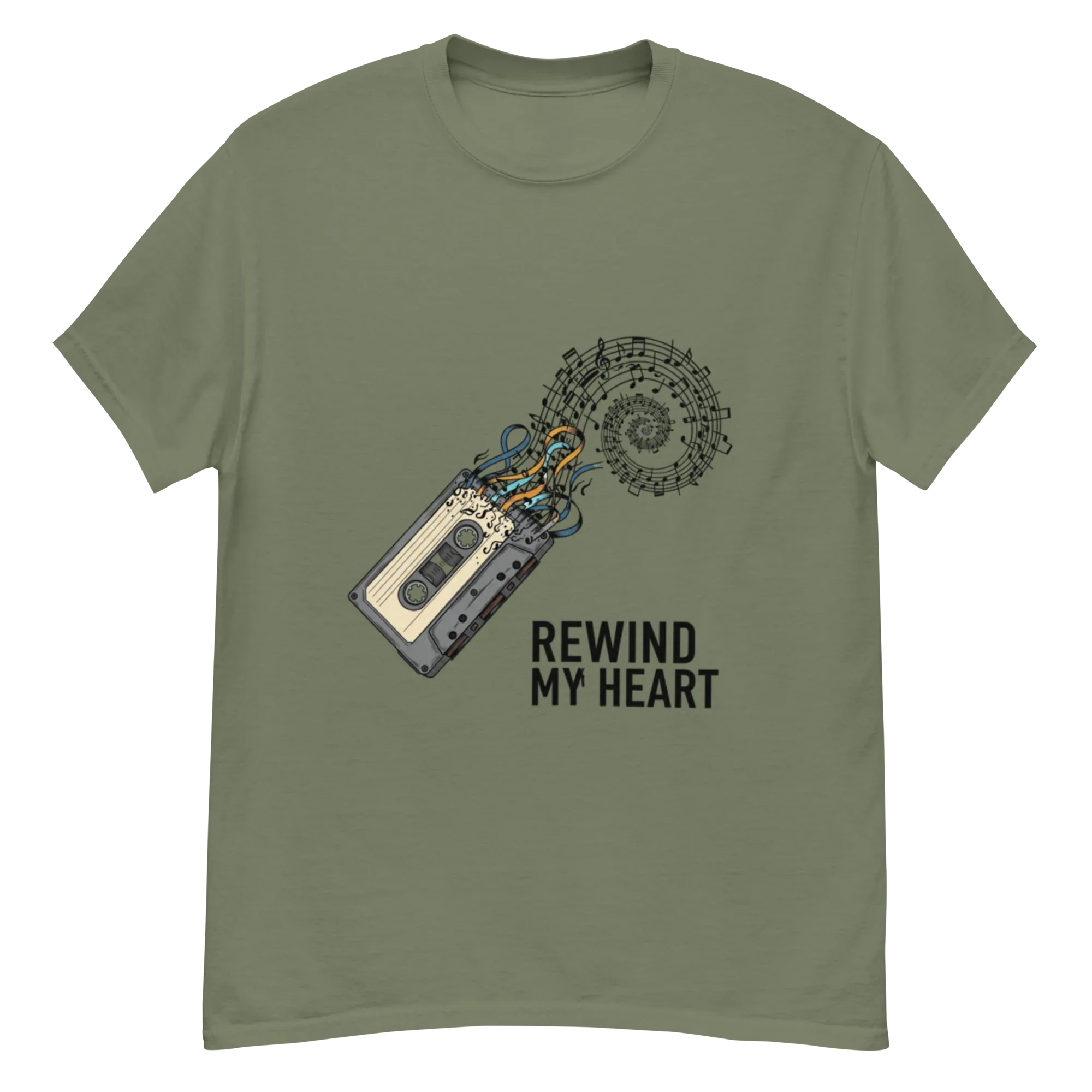 AESTHETIC RETRO unisex t-shirt - Printoo Shop - - Music t-shirt, Retro & Synthwave T-Shirts, t-shirt, unisex, Unisex Classic Tee | Gildan 5000