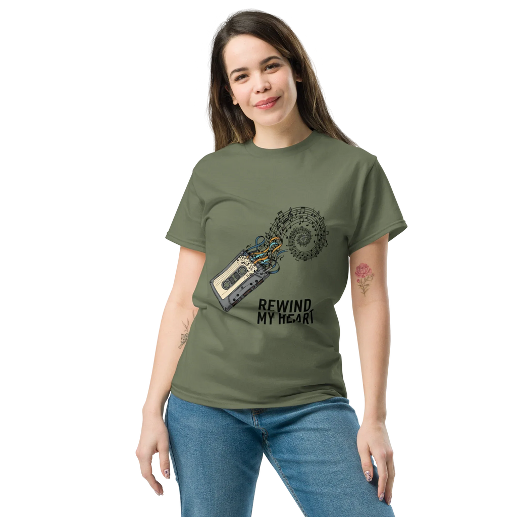 AESTHETIC RETRO unisex t-shirt - Printoo Shop - - Music t-shirt, Retro & Synthwave T-Shirts, t-shirt, unisex, Unisex Classic Tee | Gildan 5000