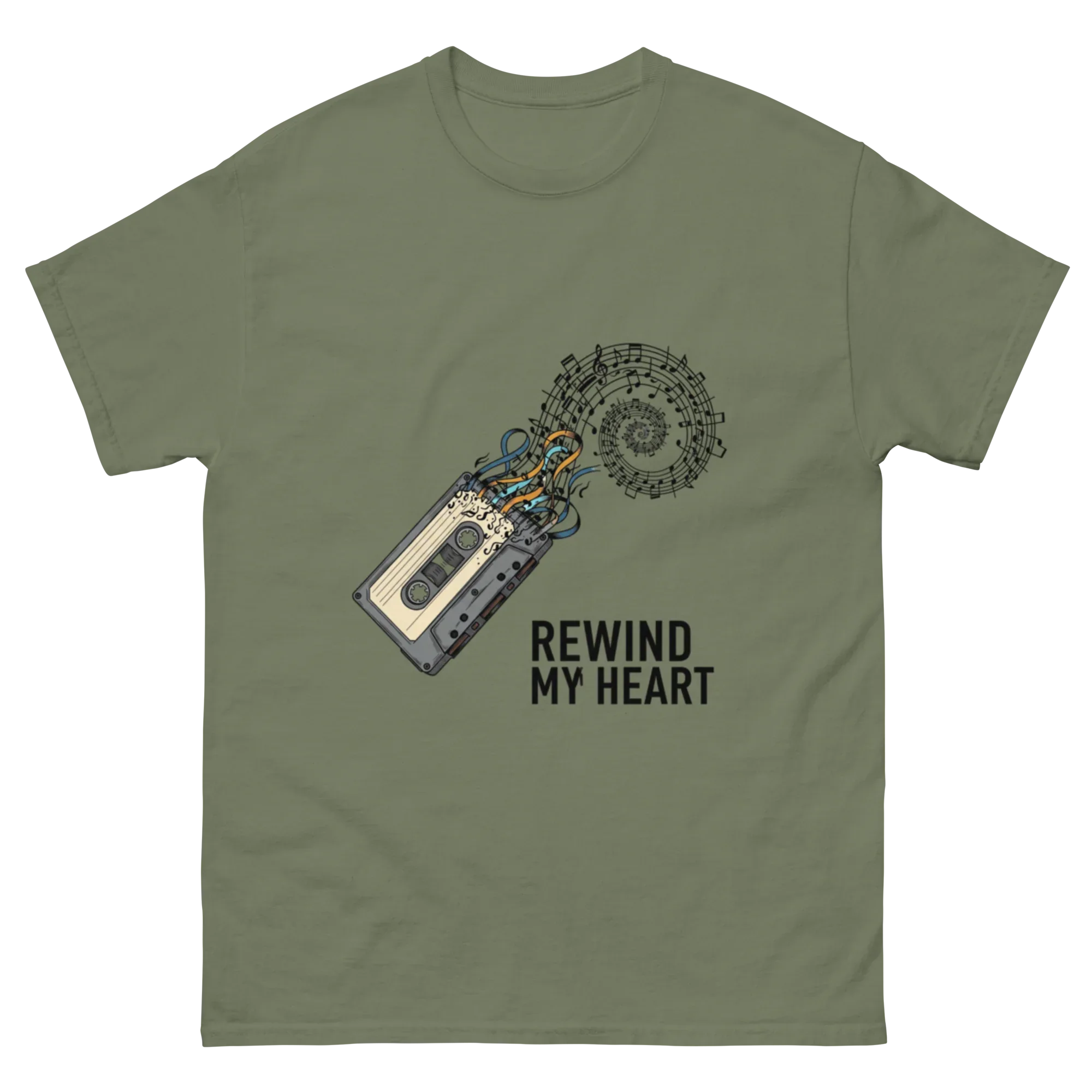 AESTHETIC RETRO unisex t-shirt - Printoo Shop - - Music t-shirt, Retro & Synthwave T-Shirts, t-shirt, unisex, Unisex Classic Tee | Gildan 5000