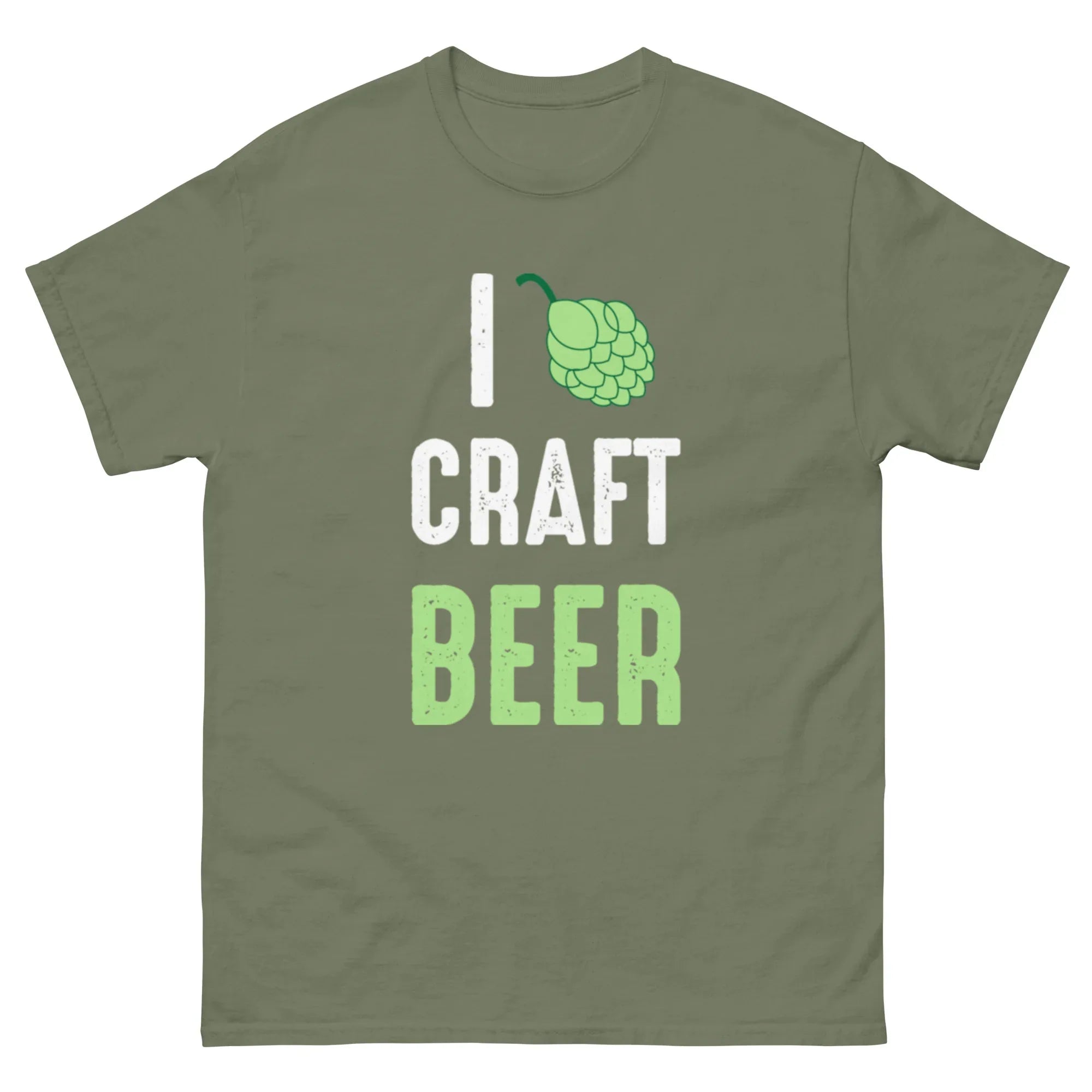 I CRAFT BEER unisex t-shirt - Printoo Shop - - Alcohol, beer, t-shirt, unisex, Unisex Classic Tee | Gildan 5000