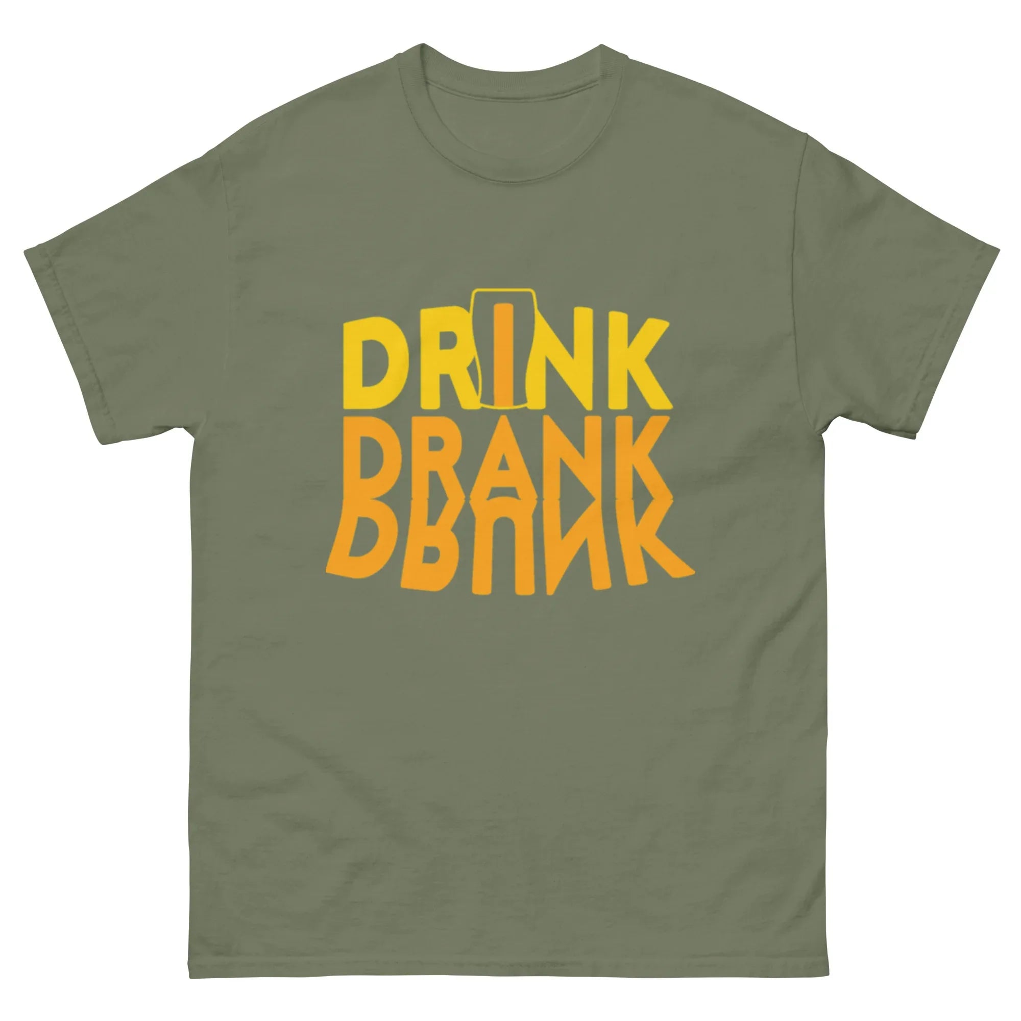 DRINK DRANK DRUNK unisex t-shirt - Printoo Shop - - Alcohol, beer, t-shirt, unisex, Unisex Classic Tee | Gildan 5000