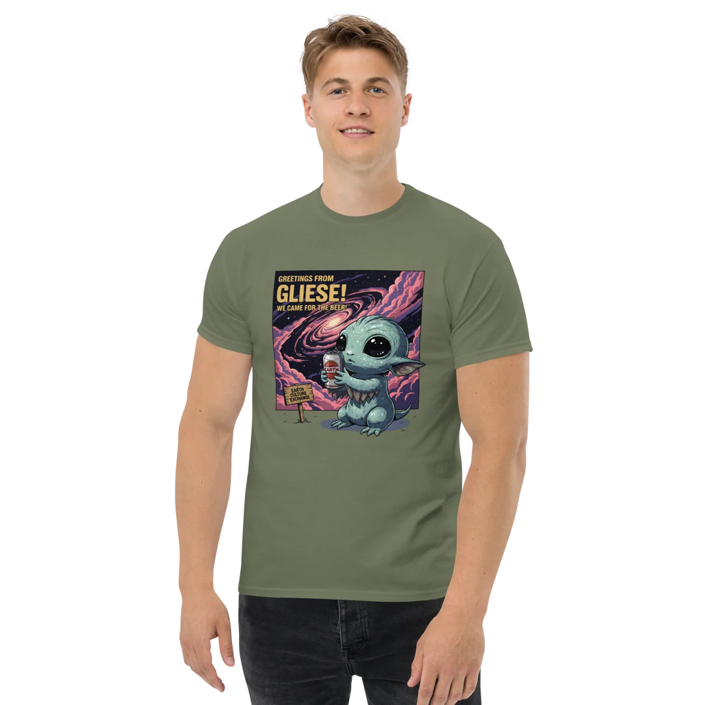 GREETINGS FROM GLIESE unisex t-shirt - - - Printoo Shop