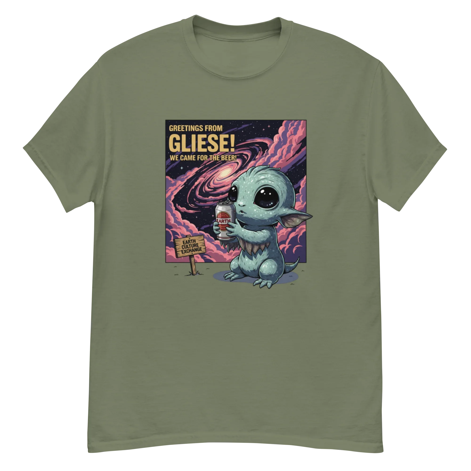 GREETINGS FROM GLIESE unisex t-shirt - - - Printoo Shop