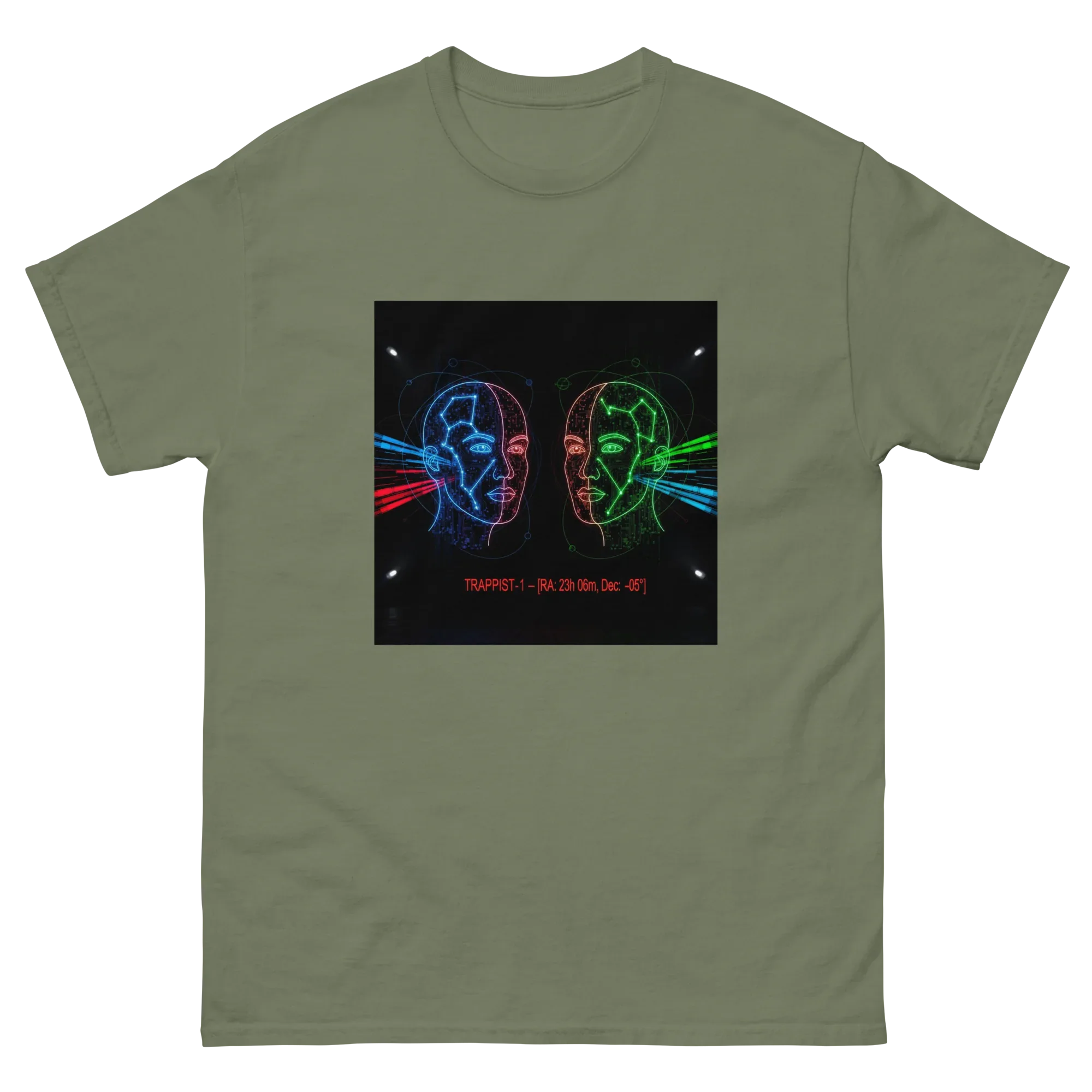 COORDINATES unisex t-shirt - Printoo Shop - - Astronomy, Fantasy, t-shirt, unisex, Unisex Classic Tee | Gildan 5000