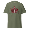 HOCKEY TEAM SPIRIT men’s t-shirt - Military Green / S - Printoo Shop - 5057257_15867
