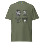 WILDERNESS HUNTRESS ADVENTURE men’s t-shirt - Charcoal / S - Printoo Shop - 2106663_15831