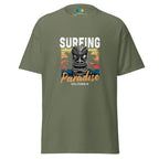 SURFING PARADISE men’s t-shirt - Sapphire / S - Printoo Shop - 8231181_21659