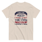 THE GREATEST unisex t-shirt - - Printoo Shop - 8946230_15813