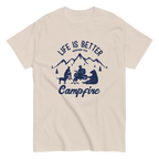 CAMPFIRE unisex t-shirt - - Camping & Outdoor t-shirts - Printoo Shop