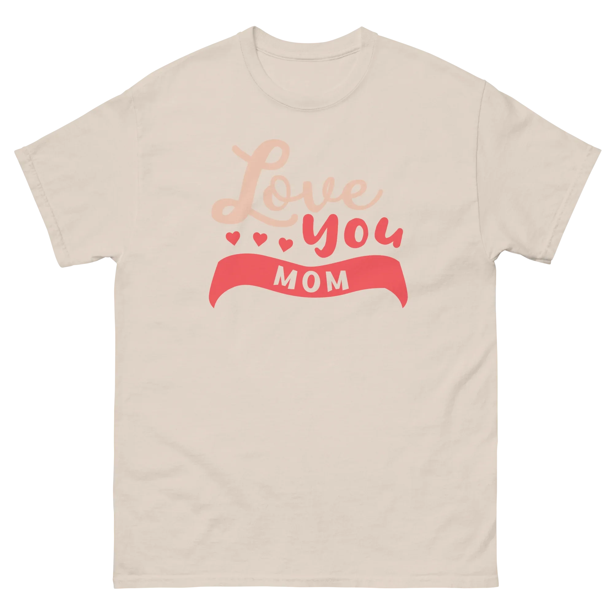 LOVE YOU MOM unisex t-shirt - Printoo Shop - - Mom t-shirts, t-shirt, unisex, Unisex Classic Tee | Gildan 5000