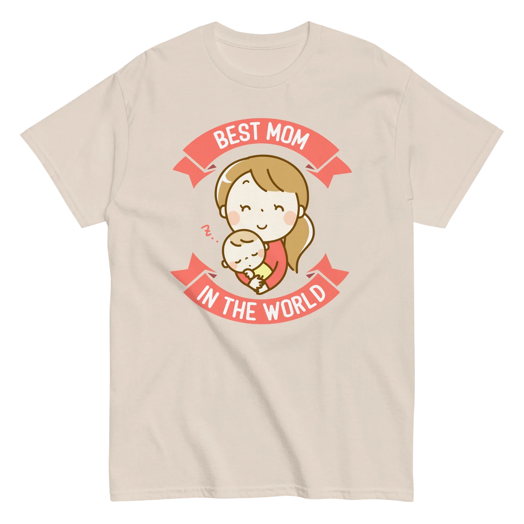 BEST MOM unisex t-shirt - Printoo Shop - - Mom t-shirts, t-shirt, unisex, Unisex Classic Tee | Gildan 5000