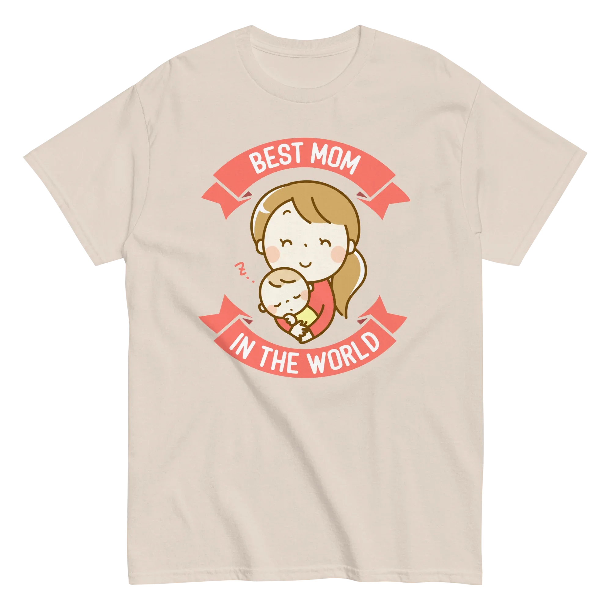 BEST MOM unisex t-shirt - Printoo Shop - - Mom t-shirts, t-shirt, unisex, Unisex Classic Tee | Gildan 5000
