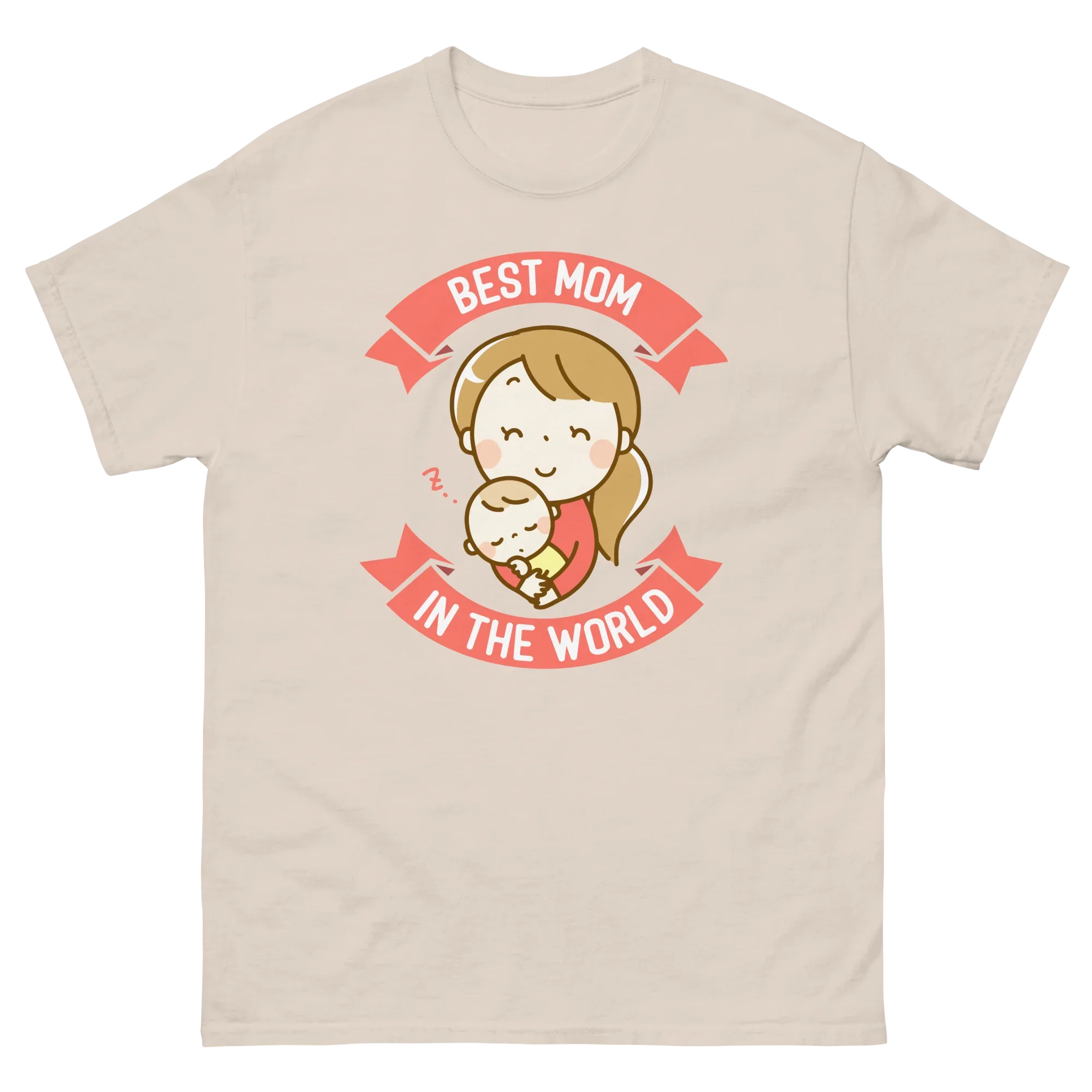 BEST MOM unisex t-shirt - Printoo Shop - - Mom t-shirts, t-shirt, unisex, Unisex Classic Tee | Gildan 5000