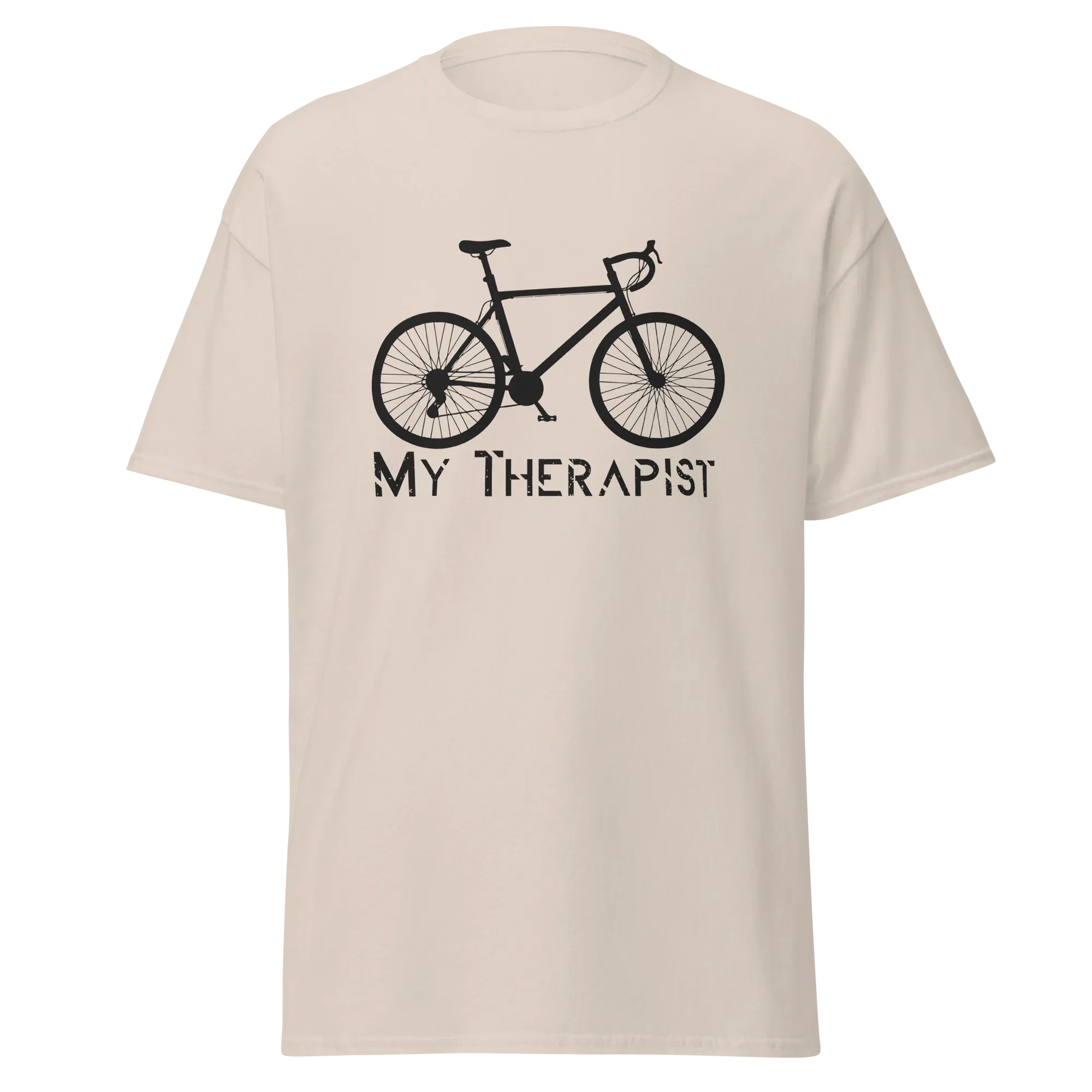MY THERAPIST unisex t-shirt - - Bicycle t-shirts - Printoo Shop