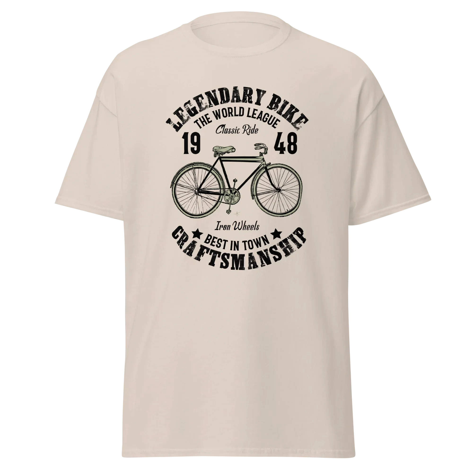 LEGENDARY BIKE unisex t-shirt - - Bicycle t-shirts - Printoo Shop