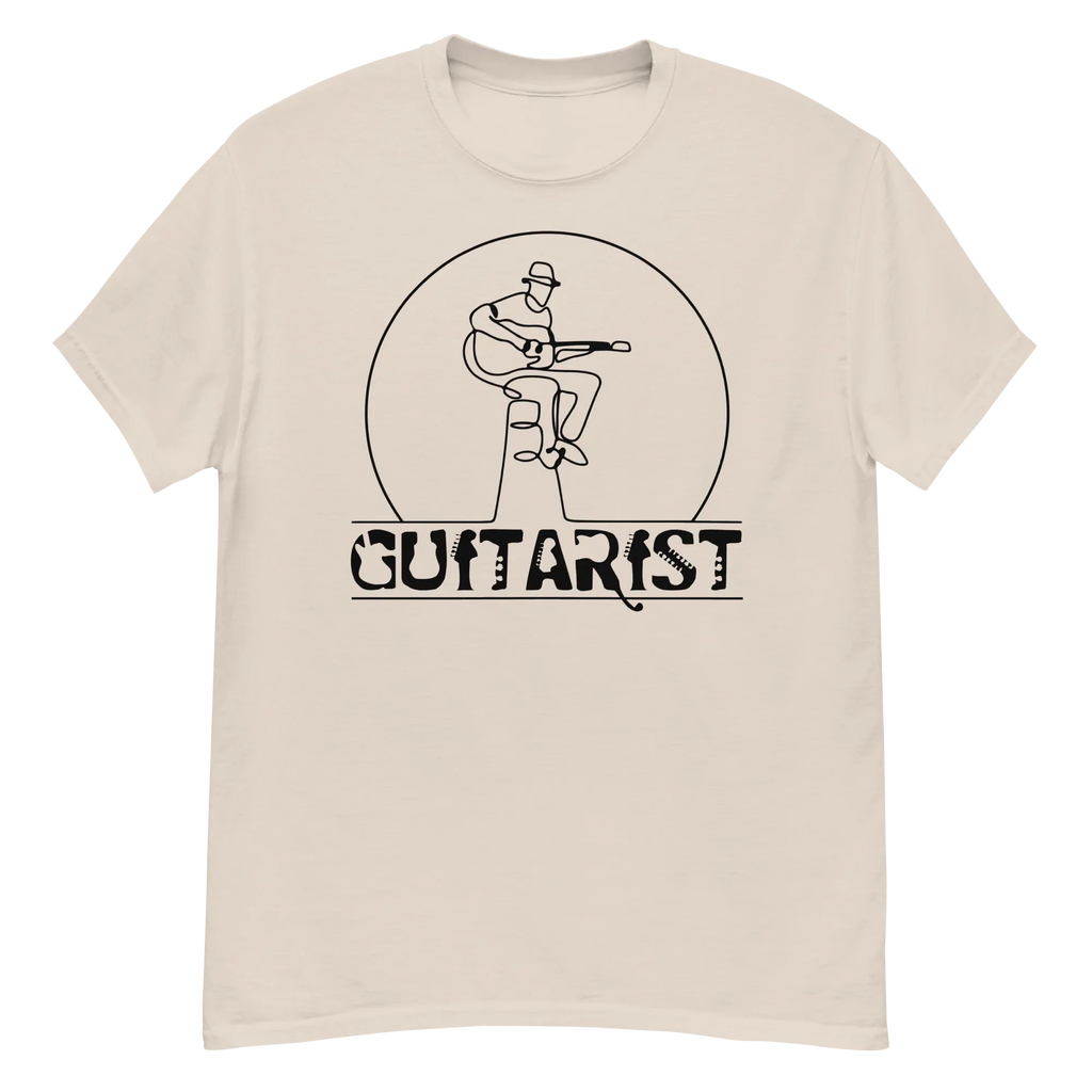 GUITARIST unisex t-shirt - - Music t-shirts - Printoo Shop