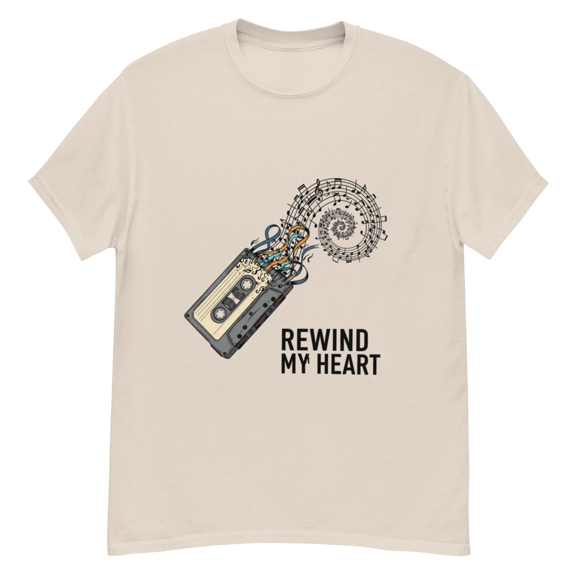 AESTHETIC RETRO unisex t-shirt - Printoo Shop - - Music t-shirt, Retro & Synthwave T-Shirts, t-shirt, unisex, Unisex Classic Tee | Gildan 5000