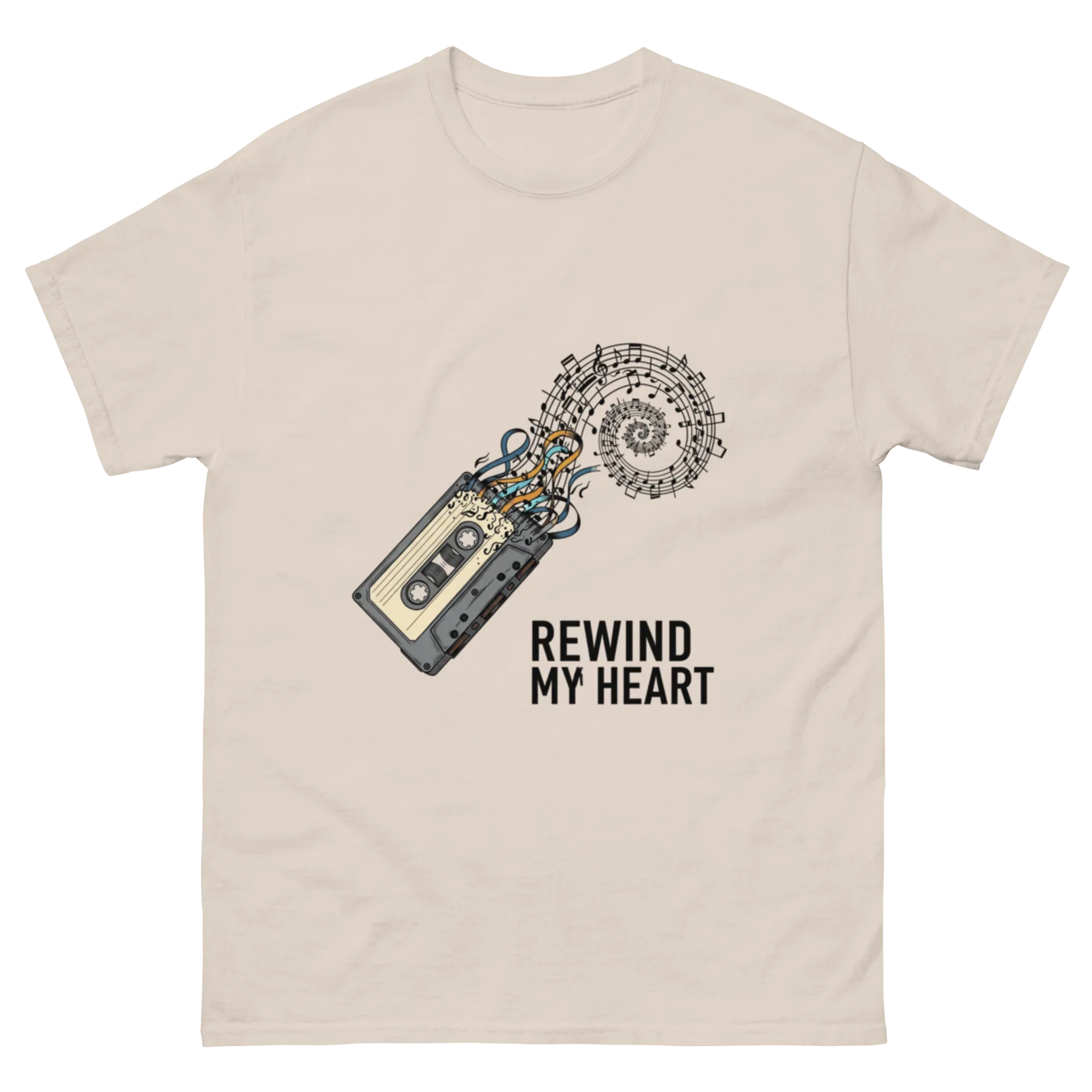 AESTHETIC RETRO unisex t-shirt - Printoo Shop - - Music t-shirt, Retro & Synthwave T-Shirts, t-shirt, unisex, Unisex Classic Tee | Gildan 5000