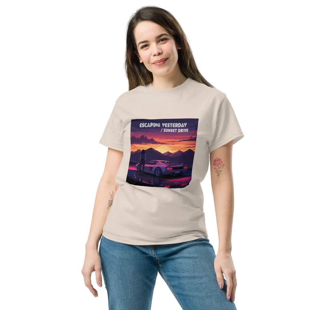 ESCAPING YESTERDAY unisex t-shirt - - - Printoo Shop