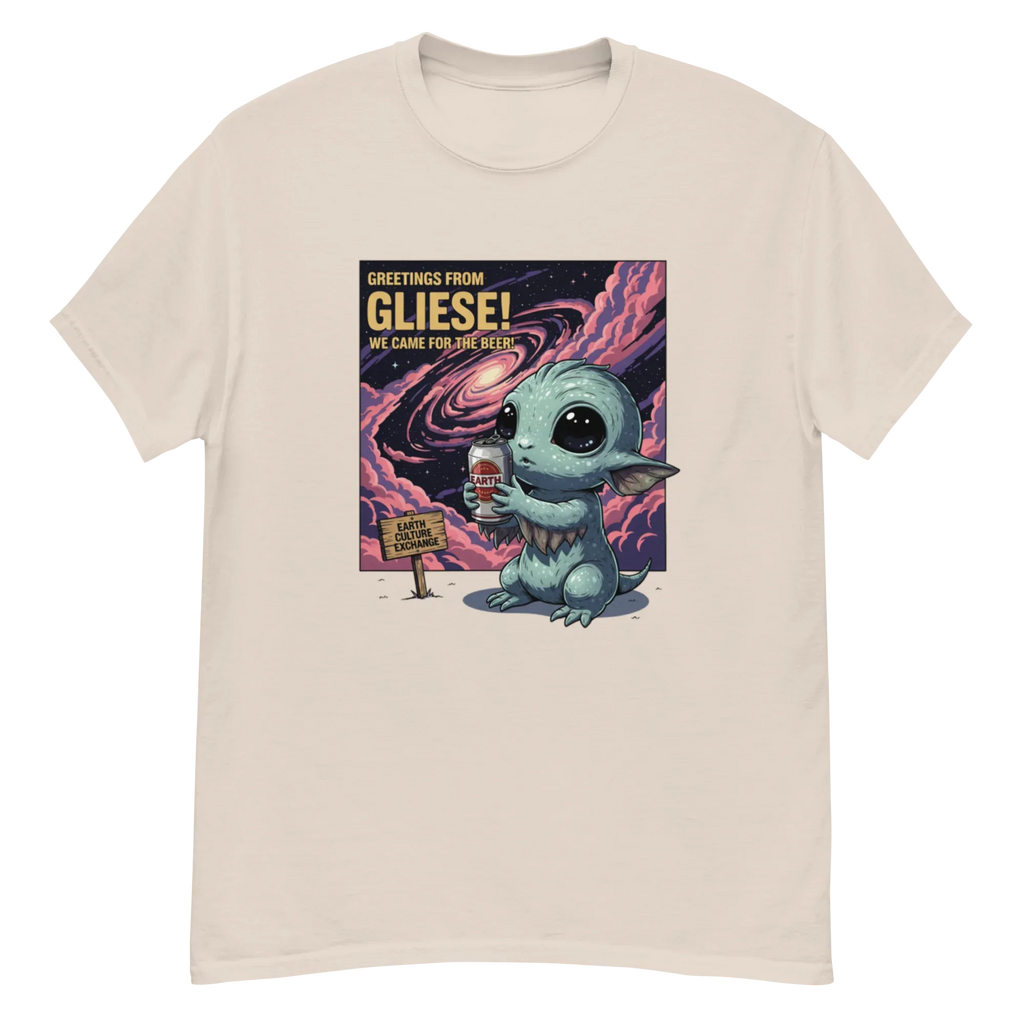 GREETINGS FROM GLIESE unisex t-shirt - - - Printoo Shop