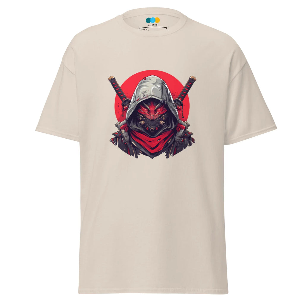 CYBER SHOGUN men’s t-shirt - Black / S - Printoo Shop - 2771627_11546