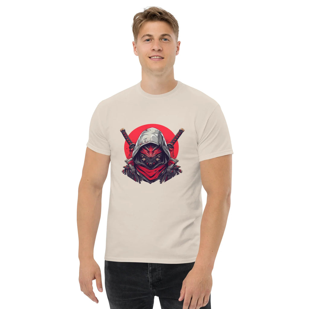 CYBER SHOGUN men’s t-shirt - Black / S - Printoo Shop - 2771627_11546