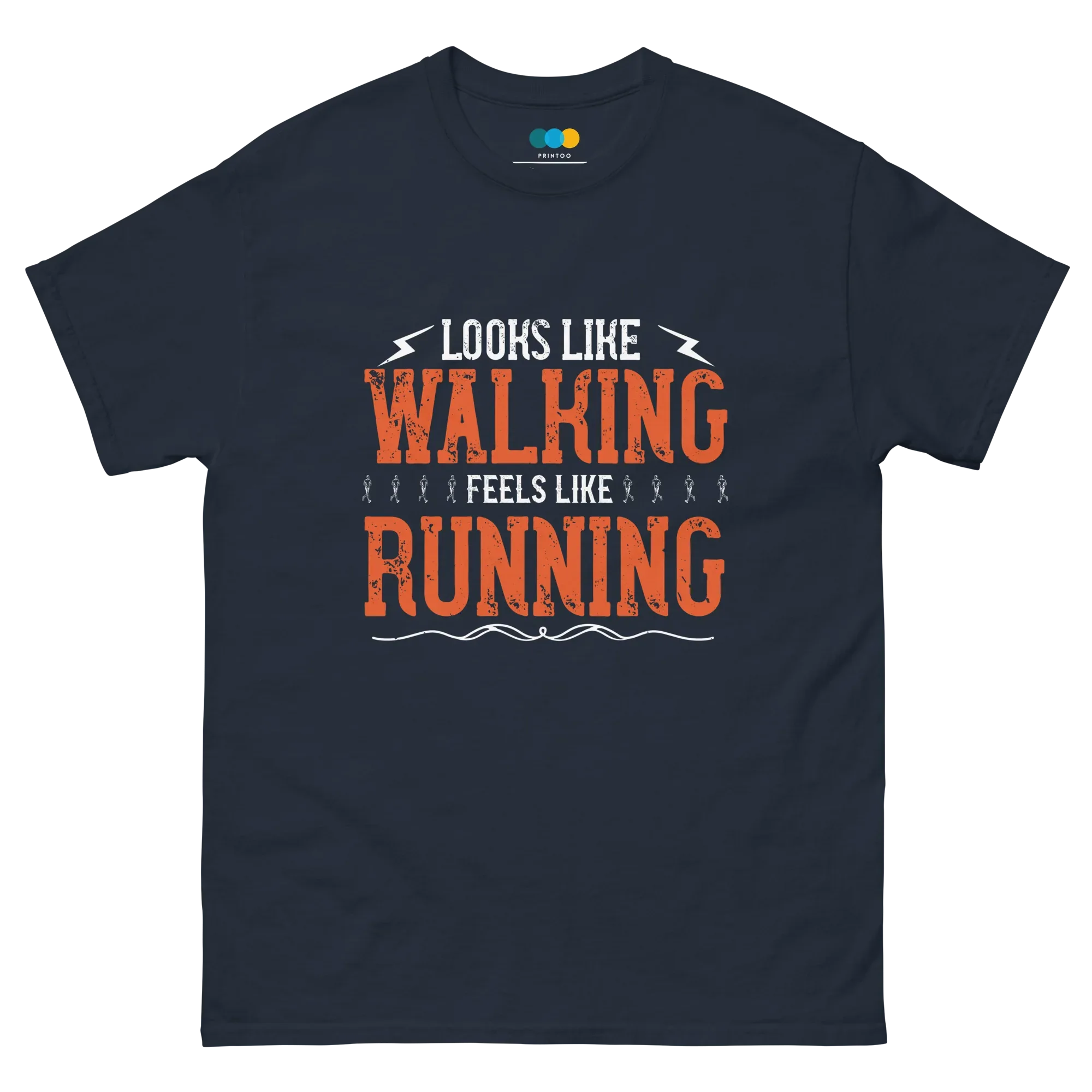 WALK-RUN FUSION unisex t-shirt - - Running - Printoo Shop