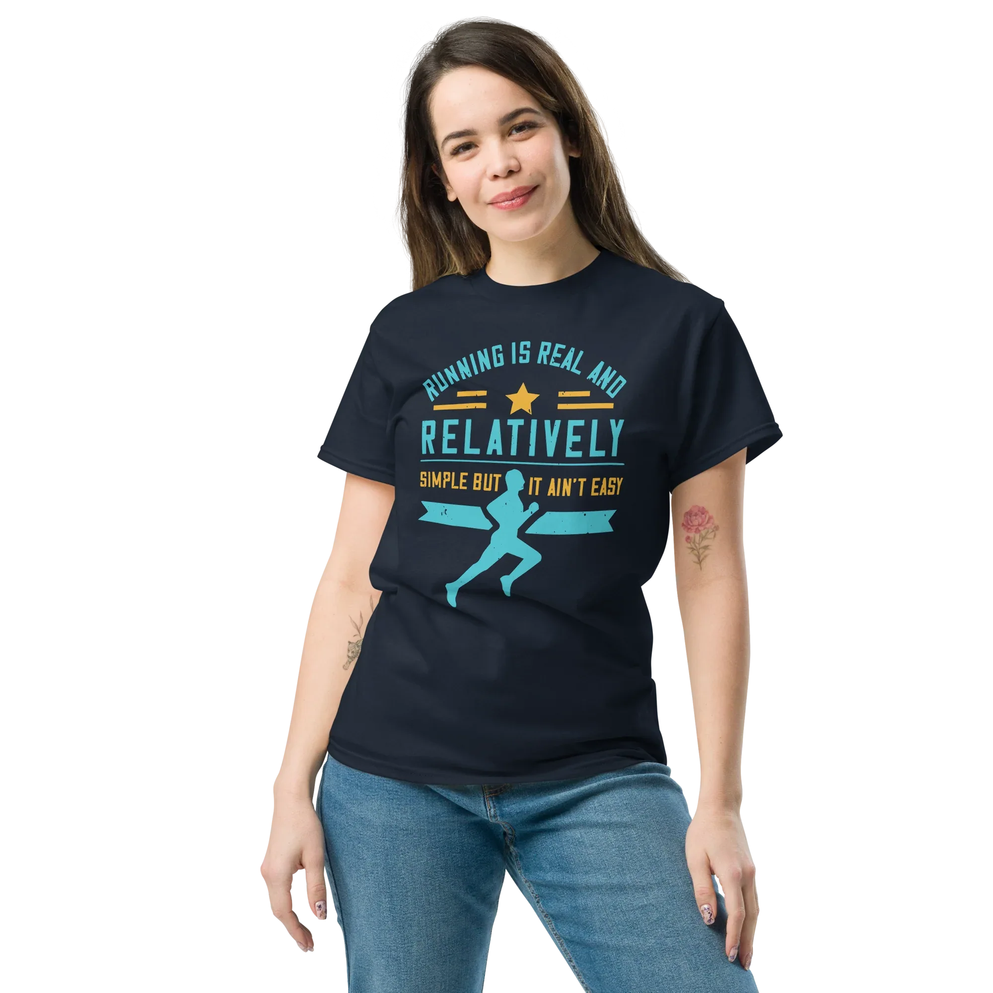 RUNNING MOTIVATION unisex t-shirt - - Running - Printoo Shop