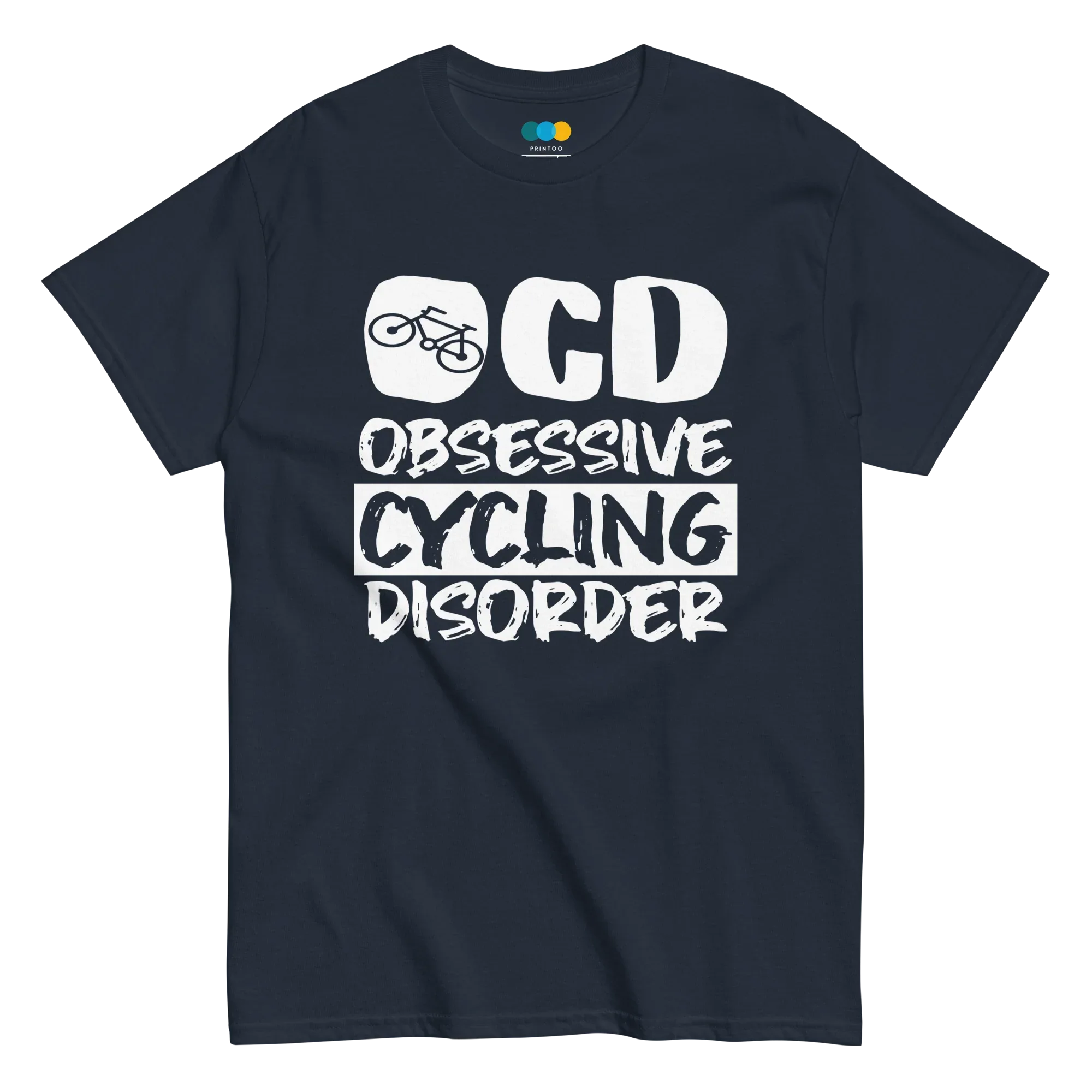 OCD CYCLING unisex t-shirt - - Bicycle t-shirts - Printoo Shop