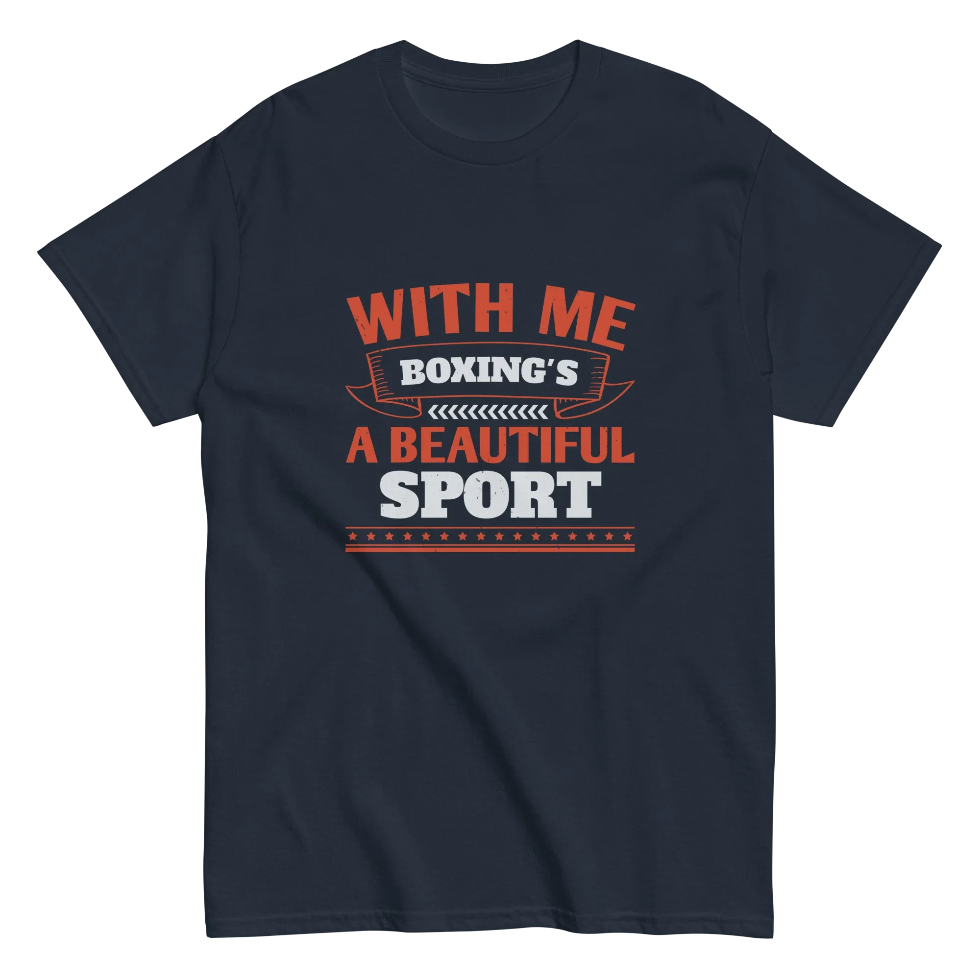 BOXING IS BEAUTIFUL unisex t-shirt - Printoo Shop - - boxing, Regular fit, t-shirt, unisex, Unisex Classic Tee | Gildan 5000