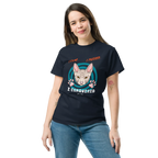 I CONQUERED CAT unisex t-shirt - - Cat t-shirts - Printoo Shop