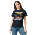 HUSKIES ARE MY SPIRIT ANIMAL unisex t-shirt - - - Printoo Shop