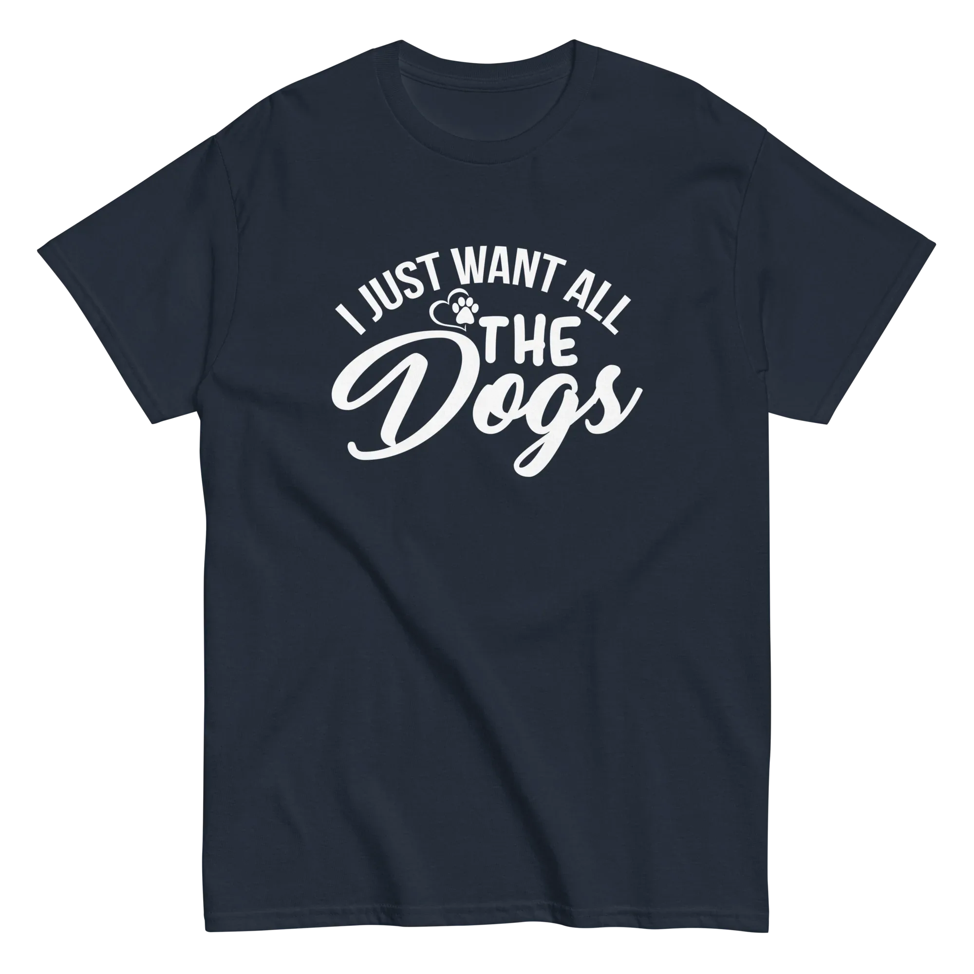 ALL THE DOGS unisex t-shirt - Printoo Shop - - dog, Streetwear look, t-shirt, unisex, Unisex Classic Tee | Gildan 5000